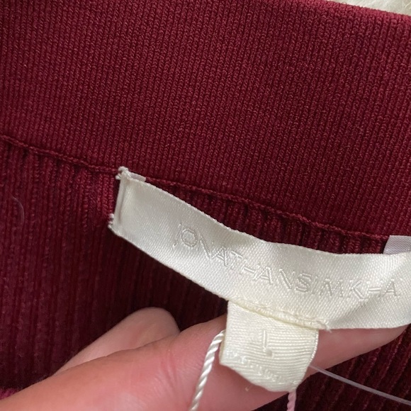 JONATHAN SIMKHAI Deep Rib Wrap Skirt - Picture 6 of 6